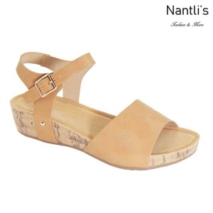 AN-Adina-1 Tan Zapatos de Mujer Mayoreo Wholesale Women Shoes Nantlis