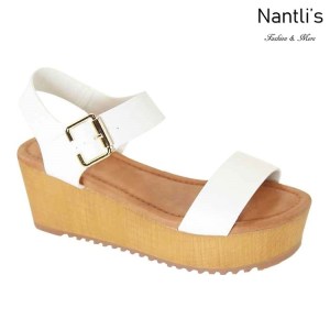 AN-Basima White Zapatos de Mujer Mayoreo Wholesale Women Shoes Nantlis