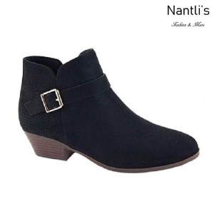 AN-Bradee-30 Black Botas de mujer Mayoreo Wholesale womens Boots Nantlis