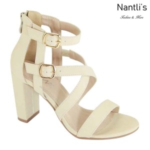 AN-Delmar Beige Zapatos de Mujer Mayoreo Wholesale Women Shoes Nantlis
