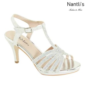 AN-Elora Silver Zapatos de Mujer Mayoreo Wholesale Women Shoes Nantlis