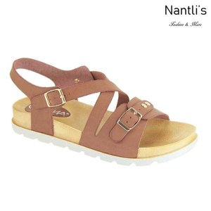 AN-Fonsi-1 Chesnut Zapatos de Mujer Mayoreo Wholesale Women Shoes Nantlis