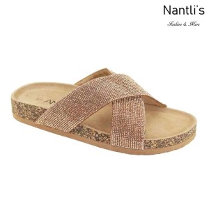 AN-Gibson-20 Rose Gold Zapatos de Mujer Mayoreo Wholesale Women Shoes Nantlis