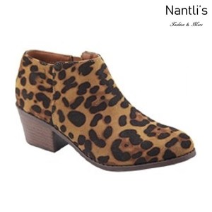 AN-Halo-1k Leopard Botas de nina Mayoreo Wholesale girls Boots Nantlis
