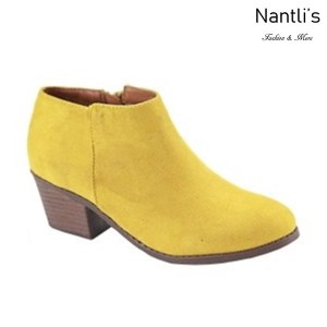 AN-Halo-1k Mustard Botas de nina Mayoreo Wholesale girls Boots Nantlis