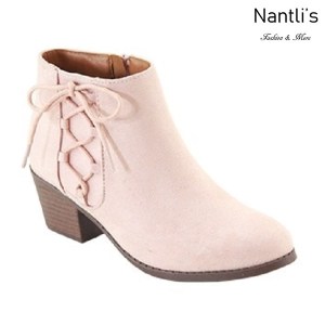 AN-Halo-5k Dusty Pink Botas de nina Mayoreo Wholesale girls Boots Nantlis