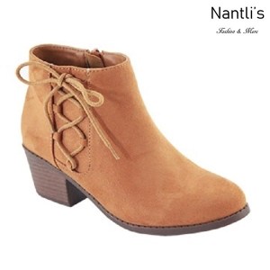 AN-Halo-5k Tan Botas de nina Mayoreo Wholesale girls Boots Nantlis