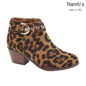 AN-Halo-8k Leopard Botas de nina Mayoreo Wholesale girls Boots Nantlis