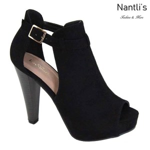 AN-Jadela Black Zapatos de Mujer Mayoreo Wholesale Women Shoes Nantlis