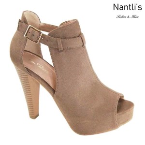AN-Jadela Taupe Zapatos de Mujer Mayoreo Wholesale Women Shoes Nantlis