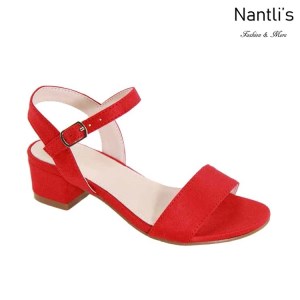 AN-Jean-21K Red Zapatos de nina Mayoreo Wholesale girls Shoes Nantlis