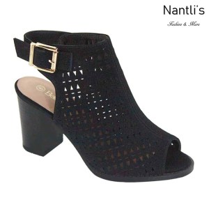 AN-Jesse Black Zapatos de Mujer Mayoreo Wholesale Women Shoes Nantlis