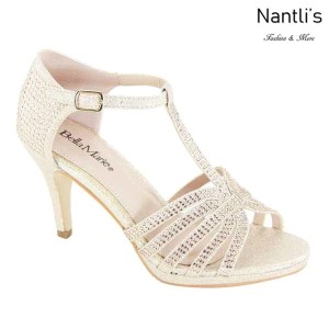 AN-Kiana Champagne Zapatos de Mujer Mayoreo Wholesale Women Shoes Nantlis