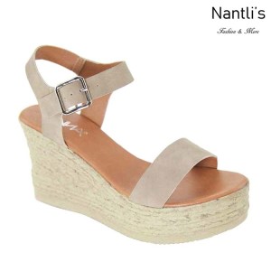 AN-Laguna-10 Taupe Zapatos de Mujer Mayoreo Wholesale Women Shoes Nantlis