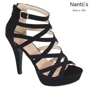 AN-Manola Black Zapatos de Mujer Mayoreo Wholesale Women Shoes Nantlis