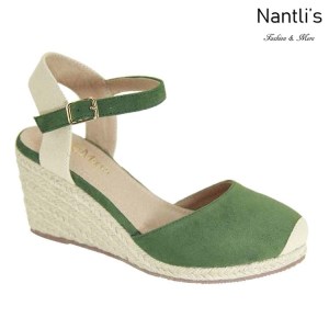 AN-Marla-1 Olive Zapatos de Mujer Mayoreo Wholesale Women Shoes Nantlis