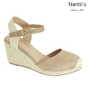 AN-Marla-1 Taupe Zapatos de Mujer Mayoreo Wholesale Women Shoes Nantlis