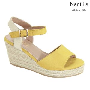 AN-Mayari-10 Mustard Zapatos de Mujer Mayoreo Wholesale Women Shoes Nantlis