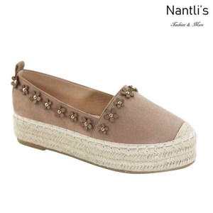 AN-Melanie-8 Taupe Zapatos de Mujer Mayoreo Wholesale Women Shoes Nantlis
