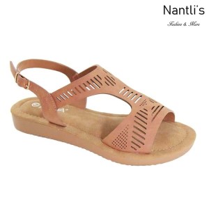 AN-Nelda-10 Chesnut Zapatos de Mujer Mayoreo Wholesale Women Shoes Nantlis