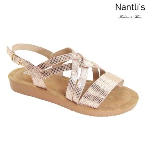 AN-Nelda-15 Rose Gold Zapatos de Mujer Mayoreo Wholesale Women Shoes Nantlis