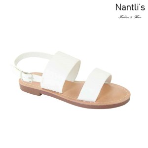 AN-Partial-20K White Zapatos de nina Mayoreo Wholesale girls Shoes Nantlis