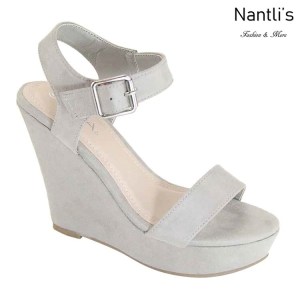 AN-Paso-50 Grey Zapatos de Mujer Mayoreo Wholesale Women Shoes Nantlis