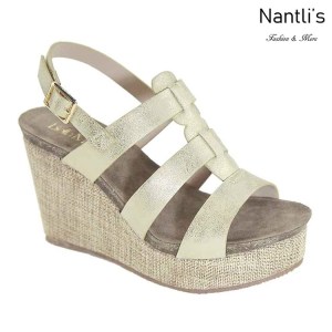 AN-Pisana Gold Zapatos de Mujer Mayoreo Wholesale Women Shoes Nantlis