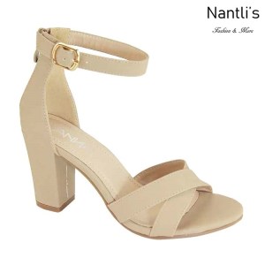AN-Salma Beige Zapatos de Mujer Mayoreo Wholesale Women Shoes Nantlis