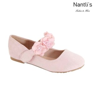 AN-Shani-45k Pink Zapatos de nina Mayoreo Wholesale girls Shoes Nantlis