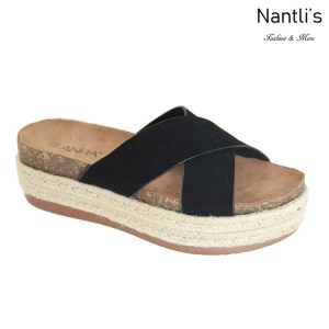 AN-Tegan Black Zapatos de Mujer Mayoreo Wholesale Women Shoes Nantlis