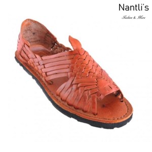 BA-Tradicional Miel Huaraches de hombre Leather Mexican sandals for men Nantlis