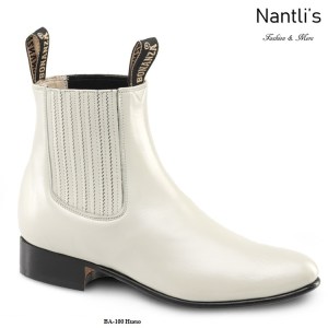 BA100 Hueso Botines Charros Equestrian Paddock Boots Nantlis