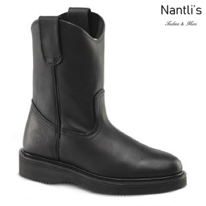 BA-102 Black Botas de Trabajo Mayoreo Wholesale Work Boots Nantlis