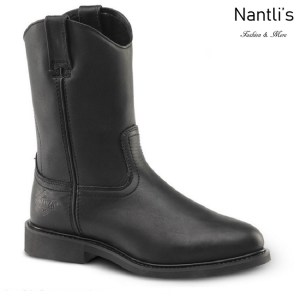BA-104 Black Botas de Trabajo Mayoreo Wholesale Work Boots Nantlis