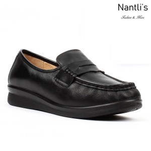 BA-210 black Zapatos de piel Mayoreo Wholesale leather Shoes Nantlis