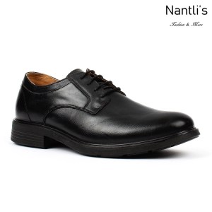 BA-301 black Zapatos de piel Mayoreo Wholesale leather Shoes Nantlis
