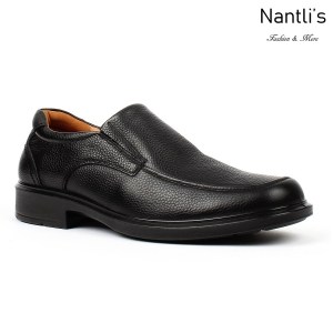 BA-310 black Zapatos de piel Mayoreo Wholesale leather Shoes Nantlis