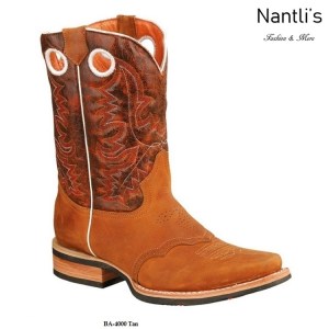 BA4000 Tan Botas Vaqueras Rodeo Western Boots Nantlis