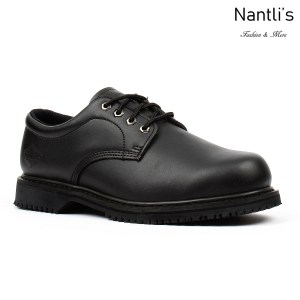 BA-404 black Zapatos de Trabajo Mayoreo Wholesale Work Shoes Nantlis