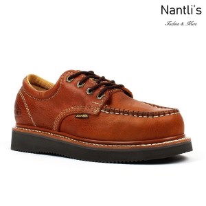 BA-422 light-brown Zapatos de Trabajo Mayoreo Wholesale Work Shoes Nantlis