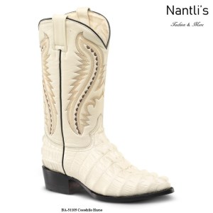 BA51105 Crocodile Bone Botas Vaqueras Western Boots Nantlis