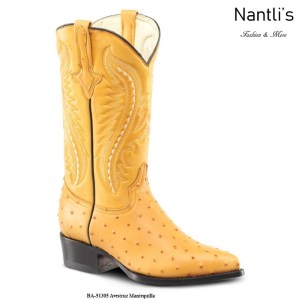 BA51305 Ostrich Butter Botas Vaqueras Western Boots Nantlis