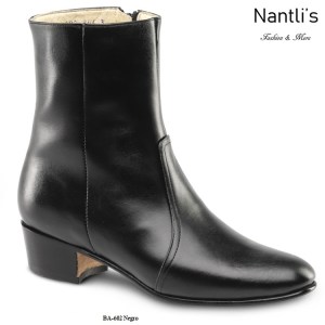 BA602 Negro Botines Charros Equestrian Paddock Boots Nantlis