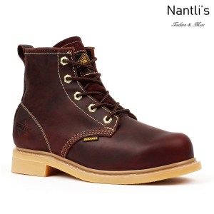 BA-614 burgundy Botas de Trabajo Mayoreo Wholesale Work Boots Nantlis