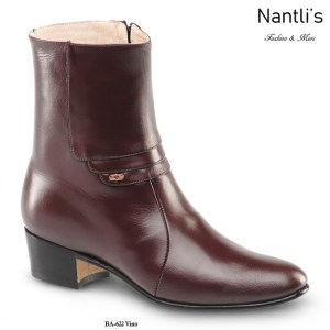 BA622 Cabra Vino Botines Charros Equestrian Paddock Boots Nantlis
