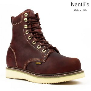 BA-830 burgundy Botas de Trabajo Mayoreo Wholesale Work Boots Nantlis
