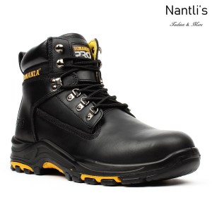 BAT-618 black Botas de Trabajo Mayoreo Wholesale Work Boots Nantlis
