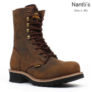 BAT-901 brown Botas de Trabajo Mayoreo Wholesale Work Boots Nantlis