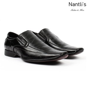 BE-A125 Black Zapatos por Mayoreo Wholesale Mens shoes Nantlis Bonafini Shoes
